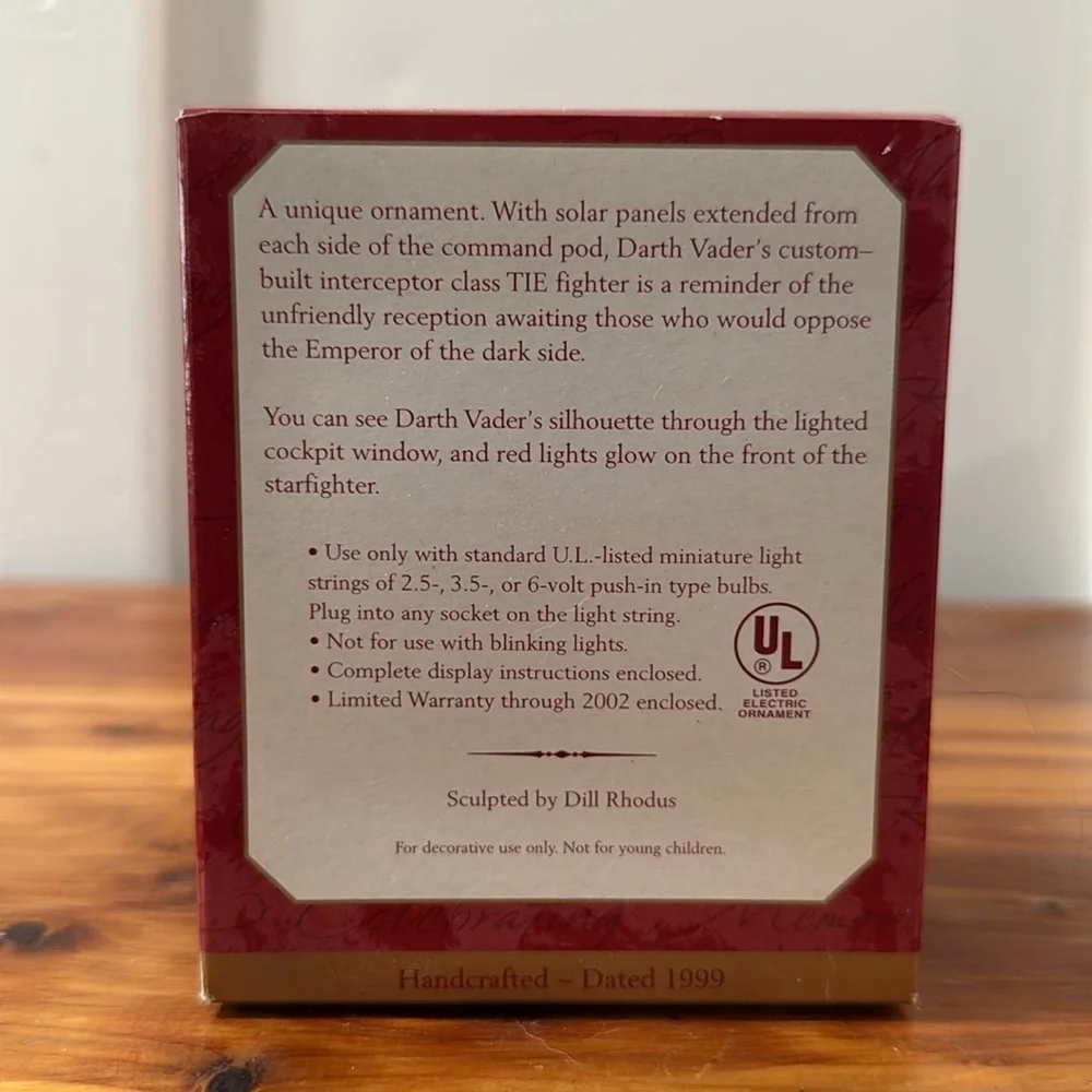 Hallmark original box